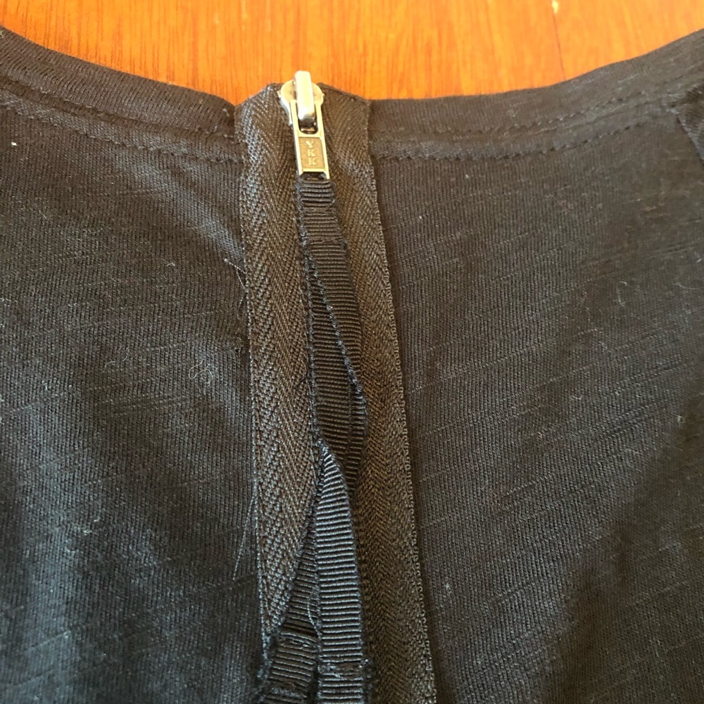Loft Black Sequin Top - Picture 3 of 4